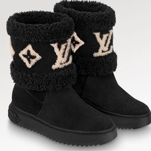 Louis Vuitton Snowdrop Flat Ankle Boot